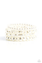 Load image into Gallery viewer, Paparazzi “Gossip PEARL” White Bracelet
