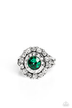 Load image into Gallery viewer, Twinkling Trance Green Ring
