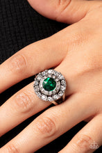 Load image into Gallery viewer, Twinkling Trance Green Ring
