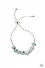 Load image into Gallery viewer, Paparazzi “Intertwined Illusion” Blue Bracelet - Cindysblingboutique

