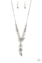 Load image into Gallery viewer, Paparazzi “Iridescently Illumination” Silver - Necklace Earring Set
