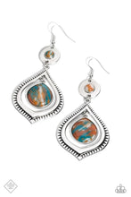 Load image into Gallery viewer, Paparazzi “Cuz I CLAN” Brown Dangle Earrings - CindysBlingBoutique
