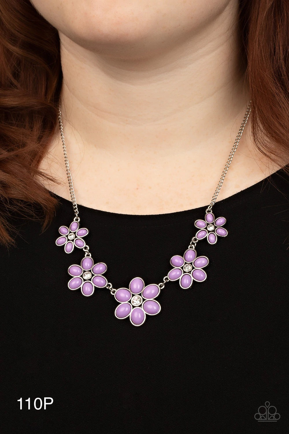 Paparazzi “Prairie Party” Purple Necklace Earring Set - Cindysblingboutique