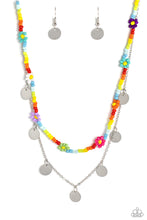 Load image into Gallery viewer, Paparazzi “Rainbow Dash Multi” Necklace Earring Set
