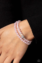 Load image into Gallery viewer, Paparazzi “Countess Cutie” Pink Stretch Bracelet Set
