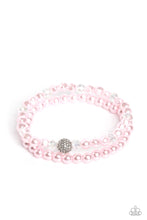 Load image into Gallery viewer, Paparazzi “Countess Cutie” Pink Stretch Bracelet Set
