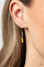 Load image into Gallery viewer, Paparazzi “BOUQUET We Go” Orange Necklace Earring Set - CindysBlingBoutique
