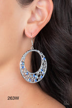 Load image into Gallery viewer, Paparazzi “Enchanted Effervescence” Blue Dangle Earrings - Cindysblingboutique
