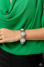 Load image into Gallery viewer, Paparazzi “Summer Serenade” White Stretch Bracelet
