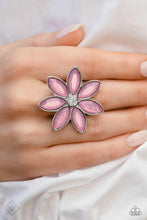Load image into Gallery viewer, Paparazzi “GARDEN My French” Purple Stretch Ring - Cindysblingboutique
