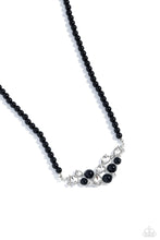Load image into Gallery viewer, Paparazzi “Pampered Pearls” Black Necklace Earring Set
