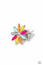 Load image into Gallery viewer, Paparazzi “Lily Lei” Multi Stretch Ring - Cindysblingboutique
