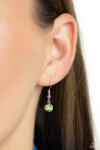 Load image into Gallery viewer, Paparazzi “Online Dating” Green Necklace Earring Set
