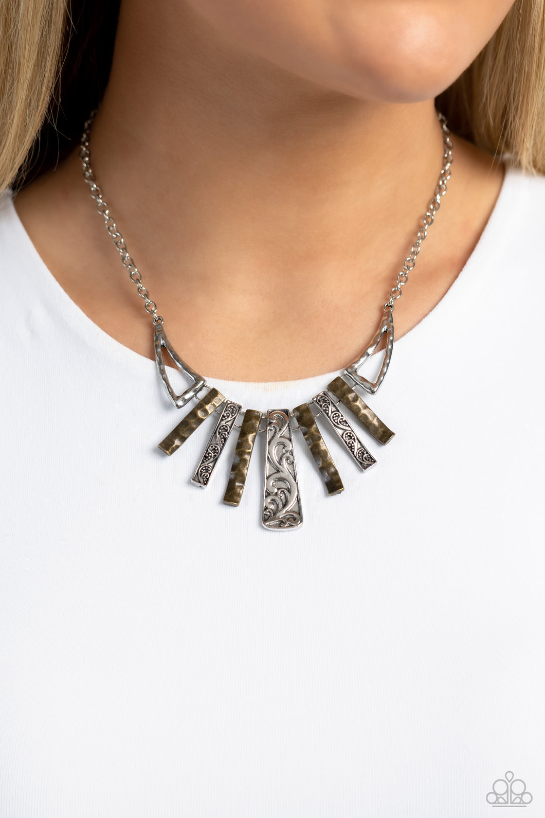 Paparazzi “Paisley Pastime” Multi Necklace Earring Set - Cindysblingboutique