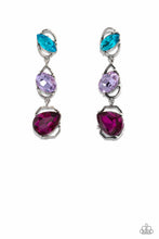 Load image into Gallery viewer, Paparazzi “Dimensional Dance” Multi Post Earrings
