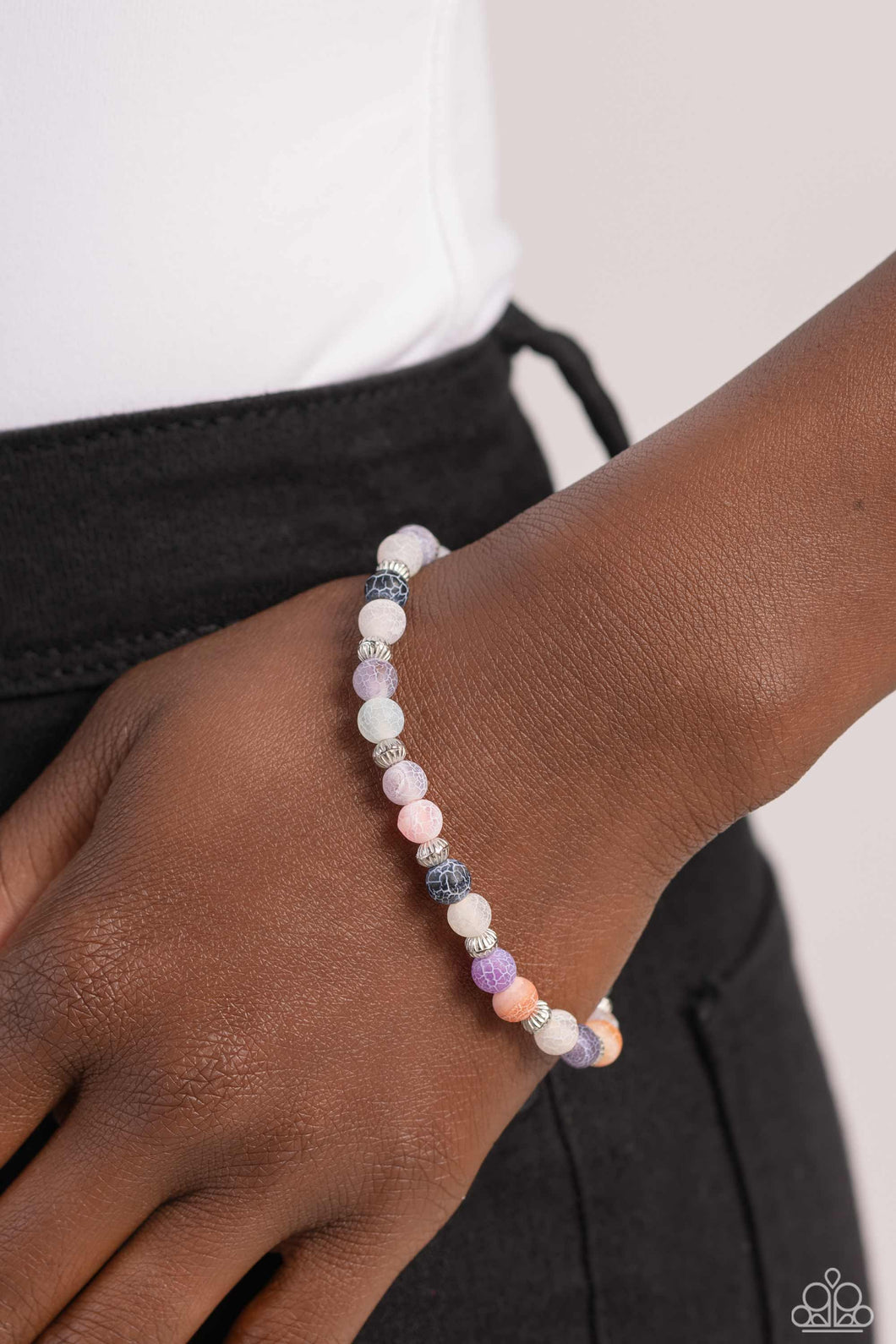 “Ethereally Earthy” Multi Stretch Bracelet - Paparazzi Accessories