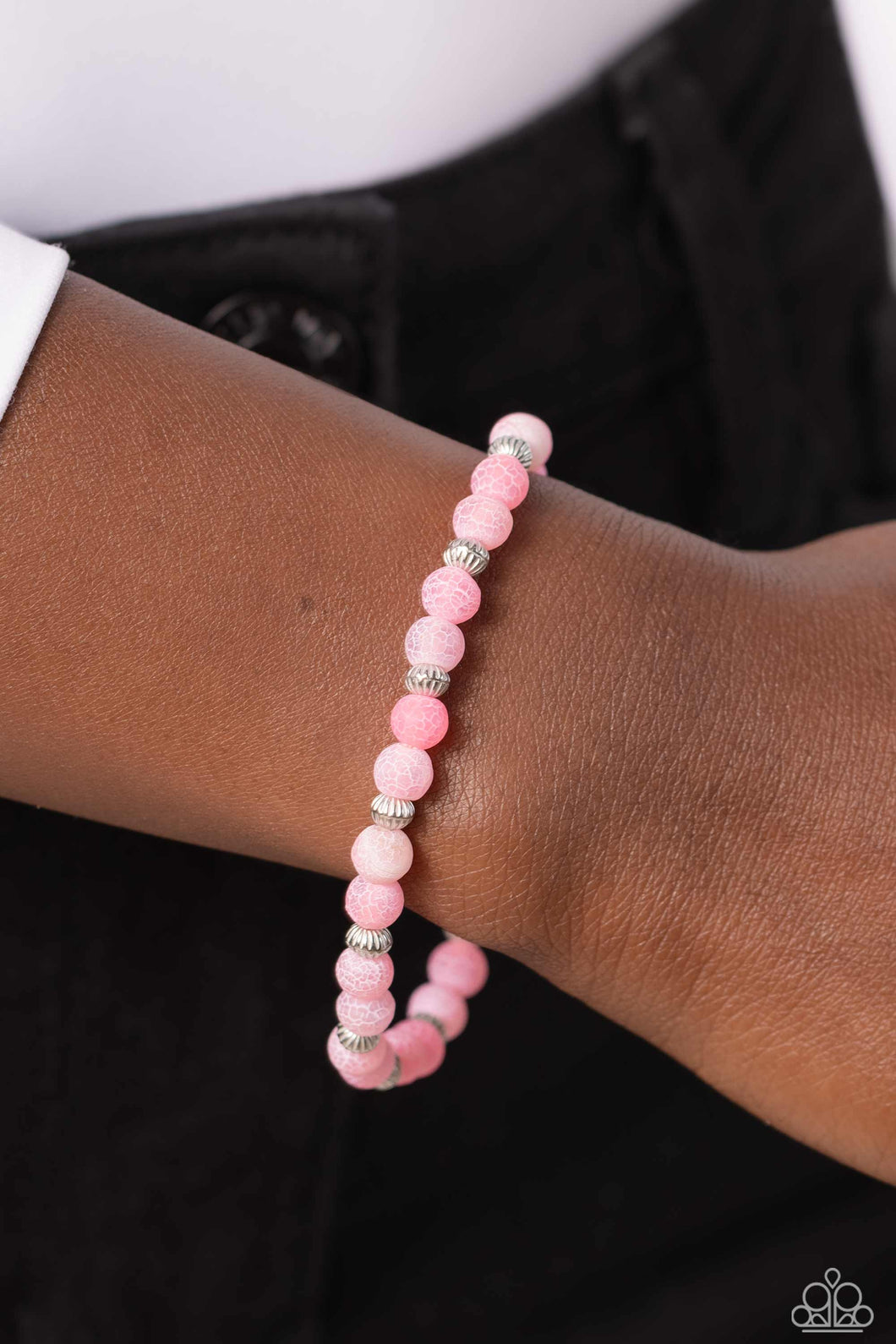 Paparazzi “Ethereally Earthy” Pink Stretch Bracelet