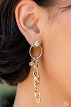 Load image into Gallery viewer, Paparazzi “Two-Tone Trendsetter” Multi Post Earrings
