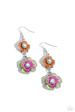 Load image into Gallery viewer, Paparazzi “Intricate Impression” Multi Dangle Earrings
