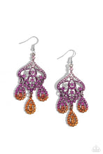 Load image into Gallery viewer, Paparazzi “Chandelier Command” Multi Dangle Earrings
