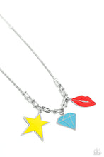 Load image into Gallery viewer, Paparazzi “Scouting Shapes” Multi Necklace Earring Set
