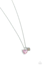 Load image into Gallery viewer, Paparazzi “Devoted Delicacy” Pink Necklace Earring Set
