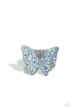 Load image into Gallery viewer, Paparazzi “High Time” Blue Butterfly Stretch Ring
