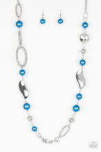 Load image into Gallery viewer, Paparazzi “All About Me” Blue - Necklace Earring Set
