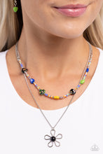 Load image into Gallery viewer, Paparazzi “Traditionally Trendy” Black Necklace Earring Set
