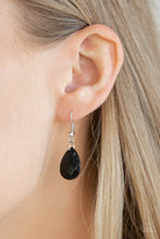 Load image into Gallery viewer, Paparazzi “Life of the FIESTA” Black Necklace Earring Set
