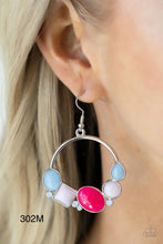 Load image into Gallery viewer, Paparazzi “Beautifully Bubblicious” Multi Earrings
