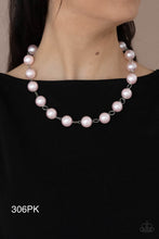 Load image into Gallery viewer, Paparazzi &quot;Ensconced in Elegance&quot; Pink Necklace  Earring Set
