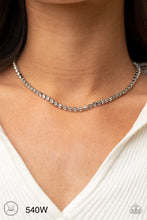 Load image into Gallery viewer, Paparazzi “Starlight Radiance” White - Choker Necklace Earring Set
