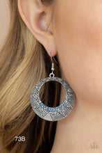 Load image into Gallery viewer, Paparazzi “Adobe Dusk” - Blue - Dangle Earrings
