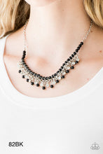 Load image into Gallery viewer, Paparazzi “A Touch of CLASSY” Black - Necklace Earring Set
