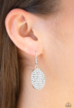 Load image into Gallery viewer, Paparazzi “All Dazzle” White - Dangle Earrings
