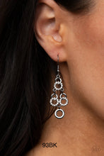 Load image into Gallery viewer, Paparazzi &quot;Luminously Linked&quot; Black Earrings
