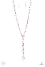 Load image into Gallery viewer, Paparazzi “Afterglow Party” Pink Necklace Earring Set
