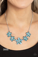 Load image into Gallery viewer, Paparazzi “Garden Daydream” Blue Necklace Earrings
