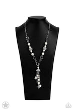 Load image into Gallery viewer, Paparazzi “Designated Diva” White Necklace Earring Set
