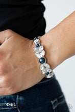 Load image into Gallery viewer, Paparazzi “Regal Reminiscence Cuff” - Blue Bracelet
