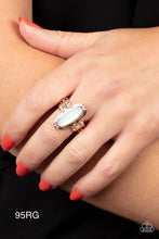 Load image into Gallery viewer, Paparazzi “Timelessly Transcendent” Rose Gold - Stretch Ring
