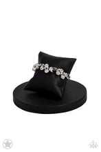 Load image into Gallery viewer, Paparazzi “Old Hollywood” White Bracelet - CindysBlingBoutique
