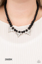 Load image into Gallery viewer, Society Socialite Black Necklace
