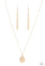 Load image into Gallery viewer, Paparazzi “They Call Me Mama” - Gold Necklace Earring Set
