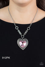 Load image into Gallery viewer, Paparazzi &quot;Heart Full of Fabulous&quot; Pink Necklace Earring Set - Cindysblingboutique
