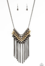 Load image into Gallery viewer, Paparazzi “DIVA-de and Rule”  Multi Necklace Earring Set
