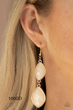 Load image into Gallery viewer, Paparazzi “The Oracle Has Spoken” Gold Earrings
