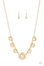 Load image into Gallery viewer, Paparazzi - “Extravagant Extravaganza” Gold - Necklace Earring Set
