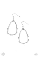 Load image into Gallery viewer, Paparazzi &quot;Ready or YACHT” White Dangle Earrings - CindysBlingBoutique
